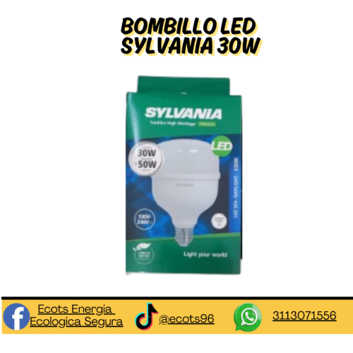 Bombillo LED  30W de Uso Interior – Ilumina con Eficiencia y Durabilidad (copia)