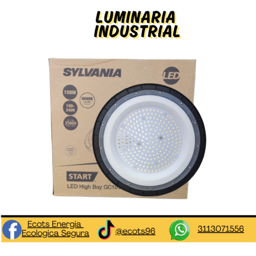 Luminaria LED Industrial 150W – Potencia y Eficiencia para Grandes Espacios