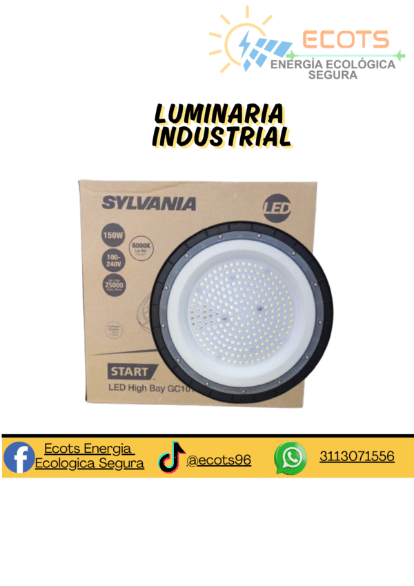 Luminaria LED Industrial 150W – Potencia y Eficiencia para Grandes Espacios