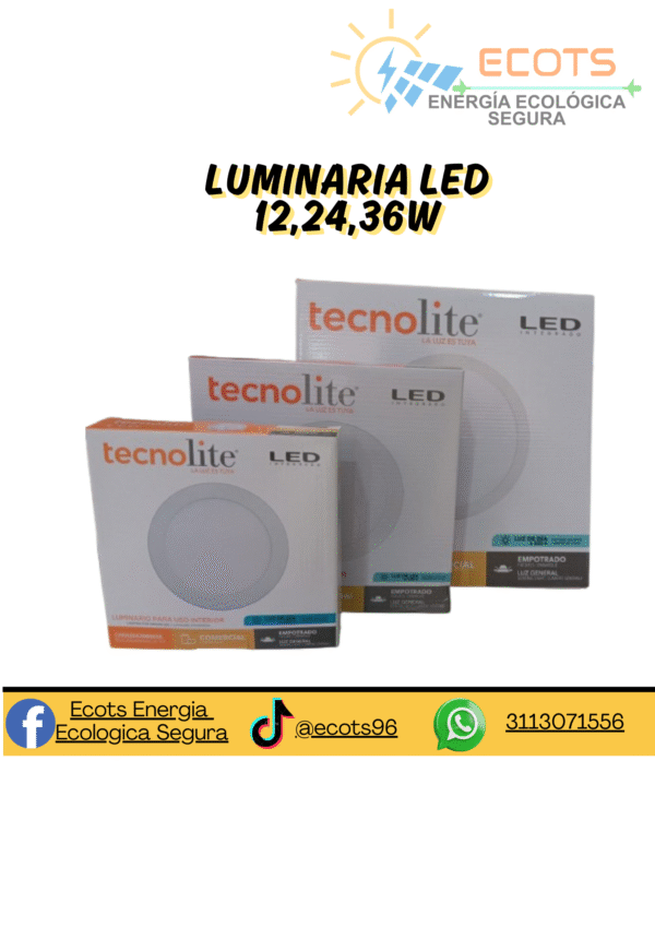 Lámpara LED Convencional 12W – Eficiencia y Durabilidad en tu Espacio