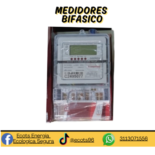 Medidores de Energía Digitales – Bifásico