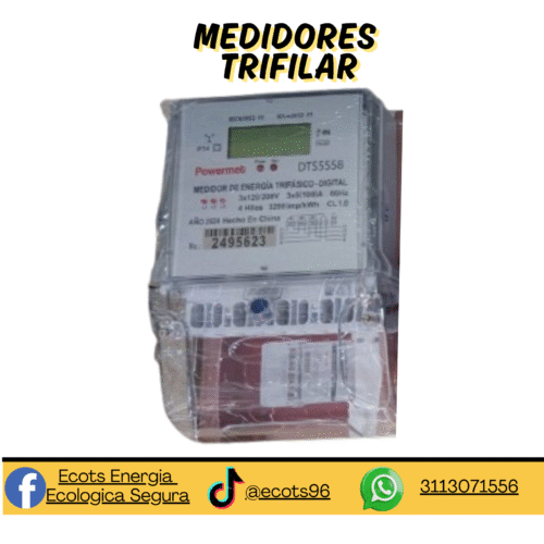 Medidores de Energía Digitales – Trifilar