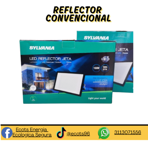 Reflector Convencional 200W – Potencia y Eficiencia para Grandes Espacios