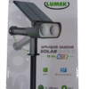 Aplique Solar Decorativo con Luces RGB – Iluminación Ecológica y Estética