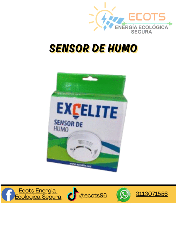 Sensor de Humo – Seguridad y Protección 24/7