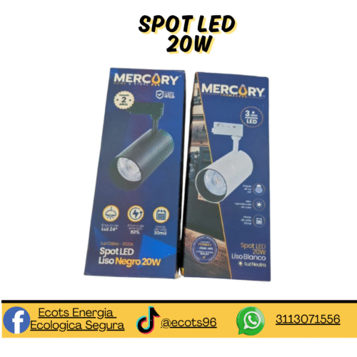 Lámpara LED Spot – Estilo y Eficiencia en Cada Rincón