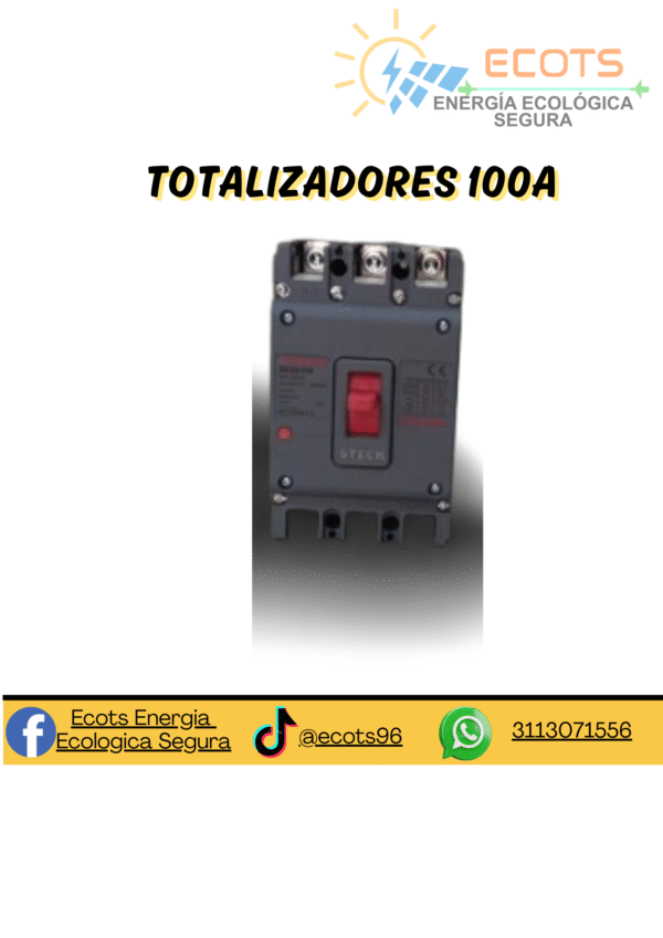 Totalizadores para Protección de Cableado Eléctrico 100A – Seguridad y Control de Corriente (copia)