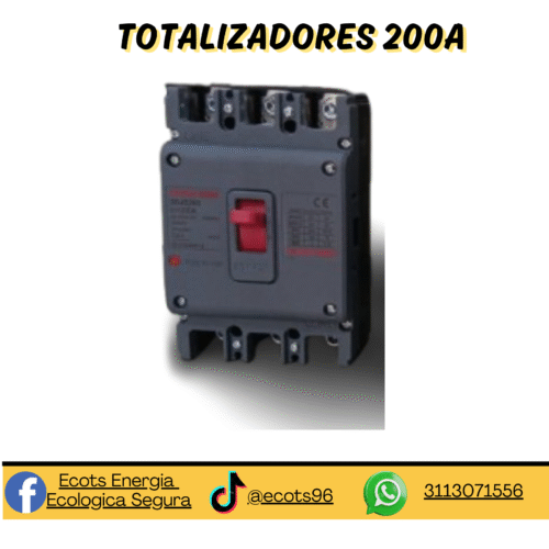 Totalizadores para Protección de Cableado Eléctrico 200A – Seguridad y Control de Corriente (copia)