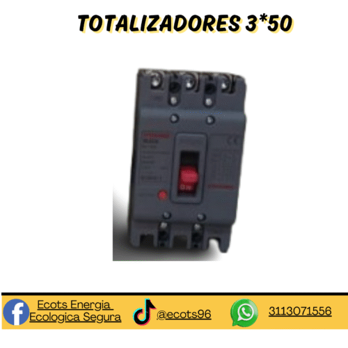 Totalizadores para Protección de Cableado Eléctrico 3-50A – Seguridad y Control de Corriente